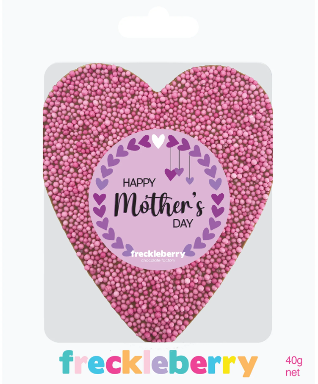Freckleberry -Mothers day  Chocolate Freckle Heart