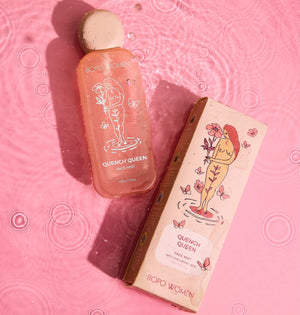 Bopo Woman Face Mist with floral water infused with essential oils.