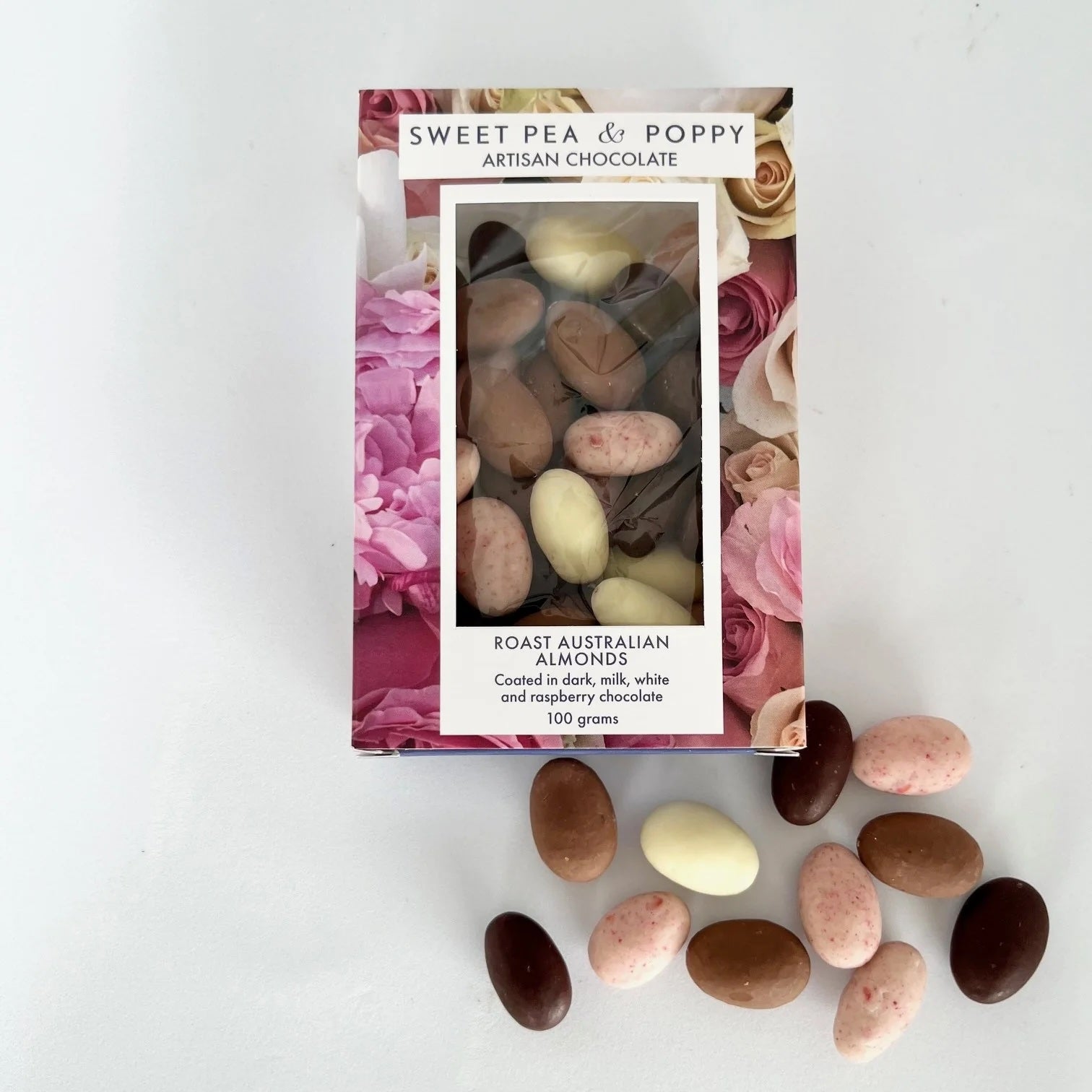 roast australian almonds in artisan chocolate 