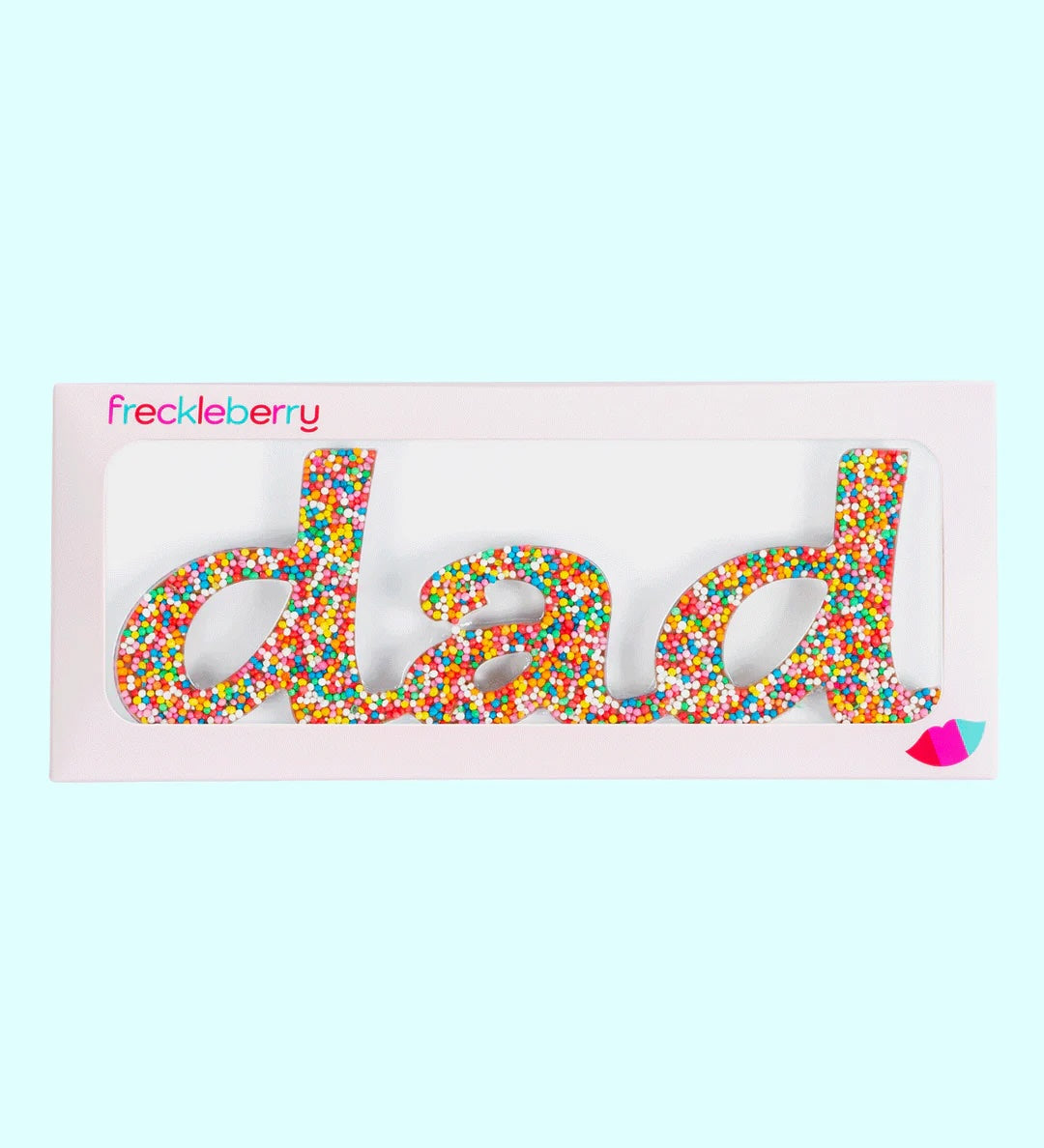 Chocolate Freckle Word - Dad