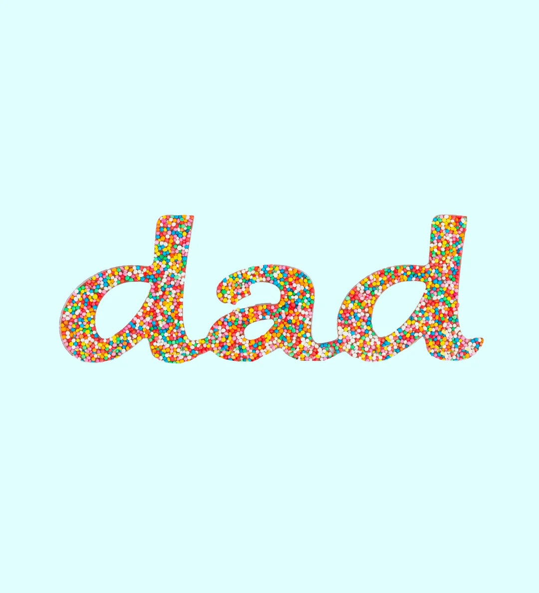Chocolate Freckle Word - Dad