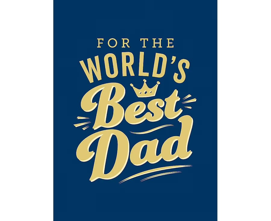 For the World's Best Dad - Book
