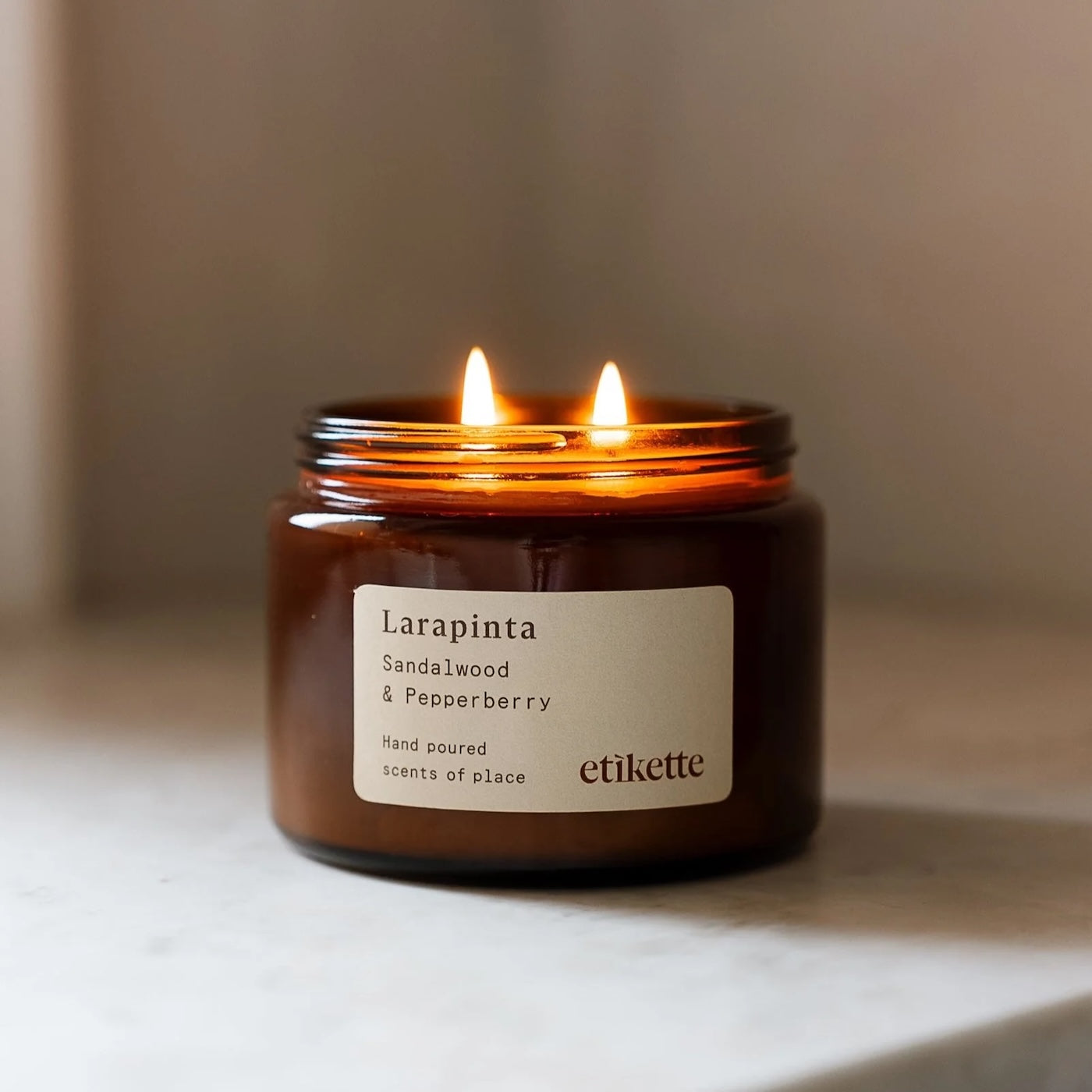 Larapinta Candle in Sandalwood & Pepperberry