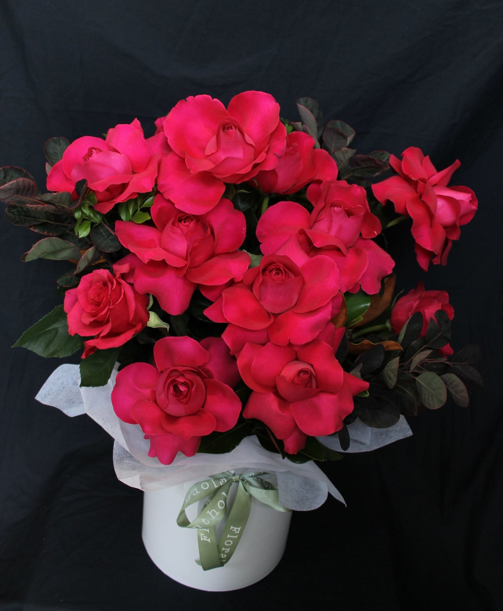 Rose Hat Box