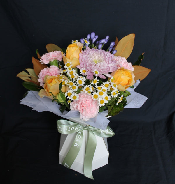 Vase Type Box Arrangement - Floral Anthology