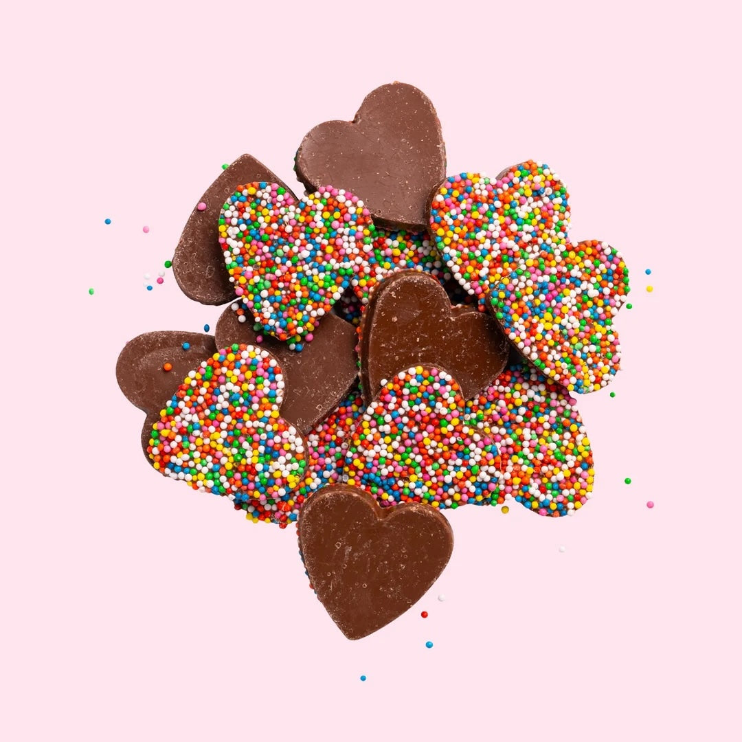 Belgian chocolate hearts