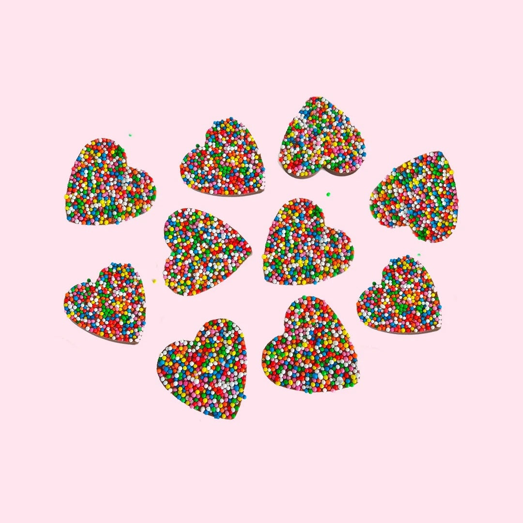 Belgian chocolate hearts