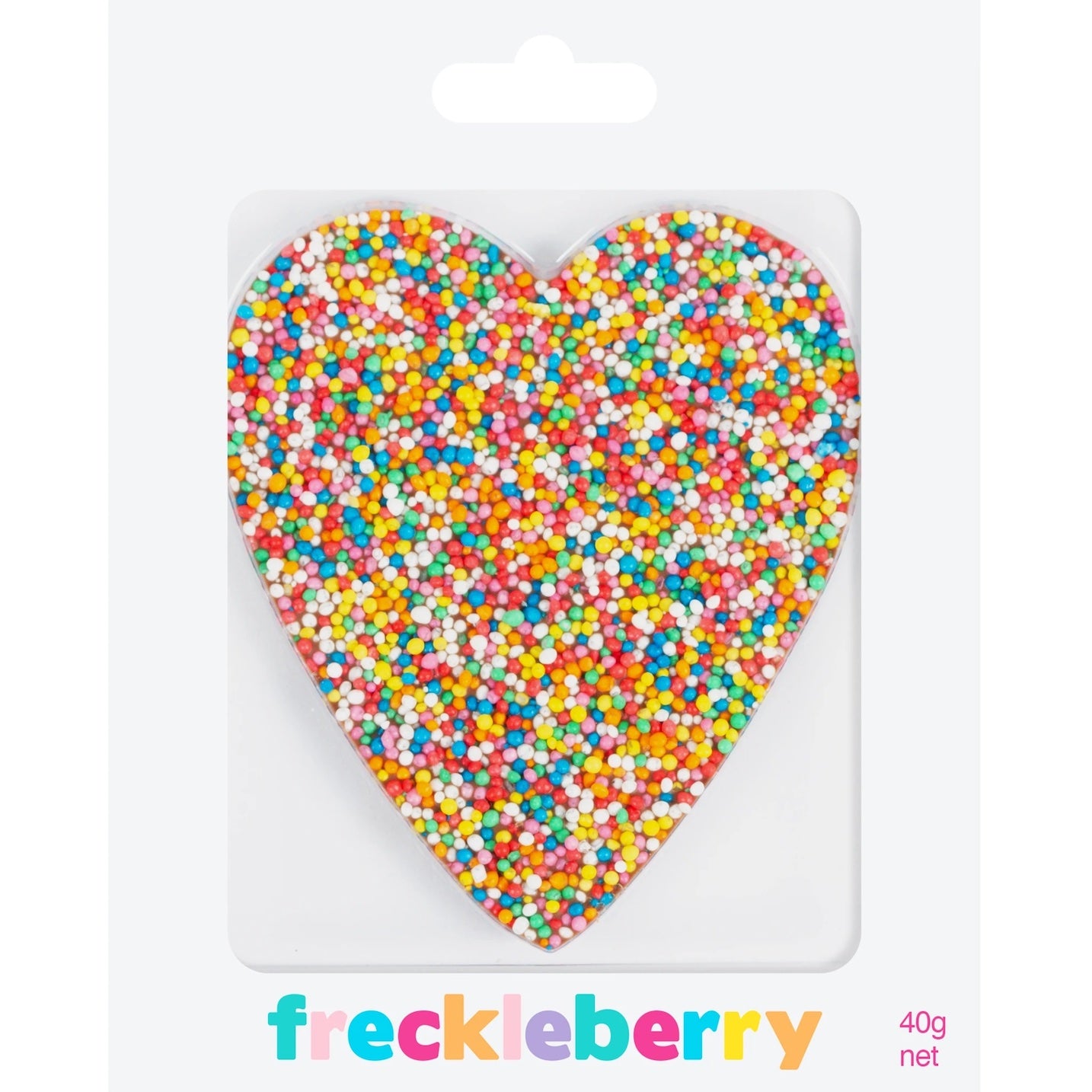 Gorgeous milk chocolate freckle in the shape of a heart. Makes the perfect gift.