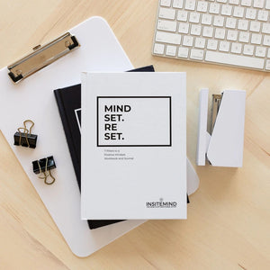 With 130 pages, this A5 journal and workbook includes lessons, exercises, reflections and free journalling space. It focuses on your goals and helps you find the mindset to achieve them