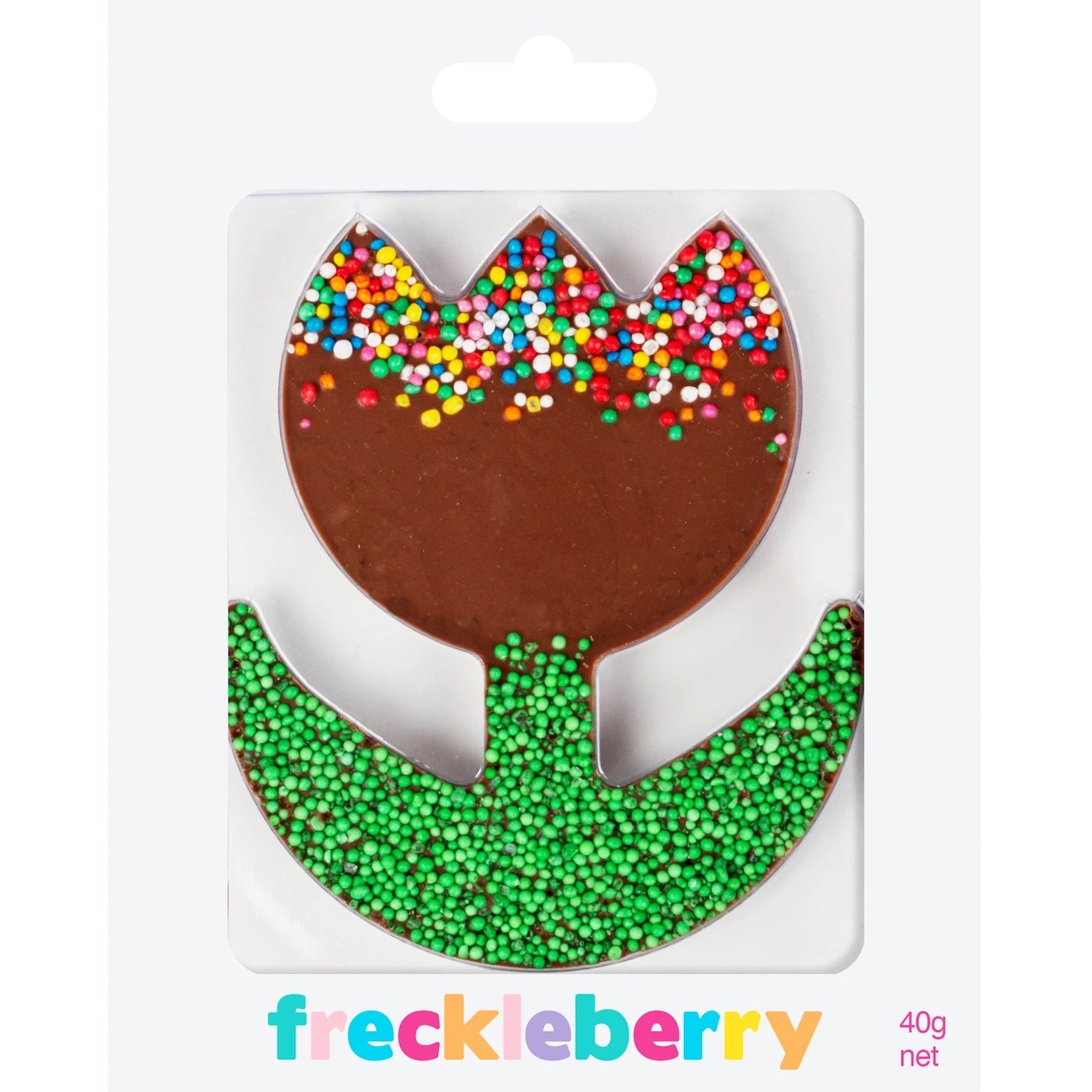 Chocolate freckle Tulip. A delicious gift.