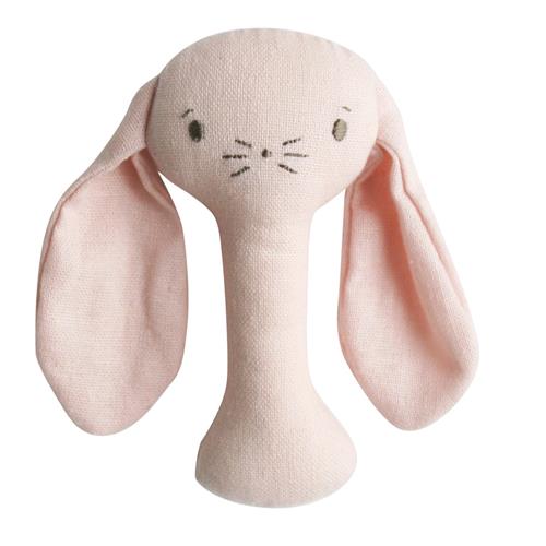 Bobby Bunny Stick Rattle - Floral Anthology